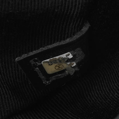 CHANEL Shoulder Bag, Matelasse Wild Stitch Turn Lock, Calfskin, Black, Silver-Tone Hardware, Pre-Owned - Vintage La Charme