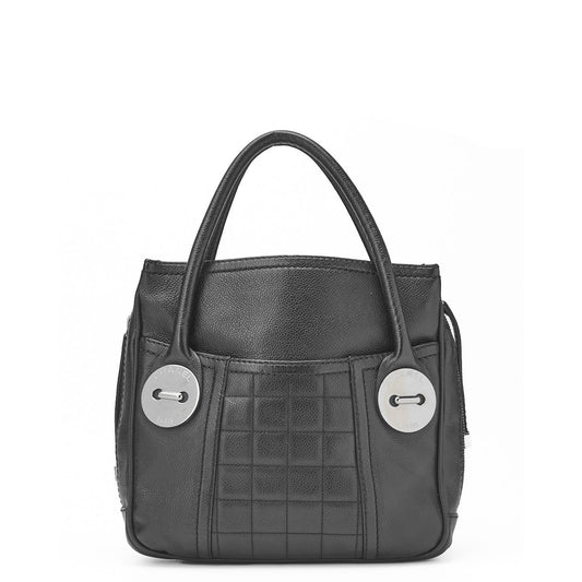 CHANEL Handbag Chocolate Bar Logo Caviar Skin Black Silver-Tone Hardware Pre-Owned