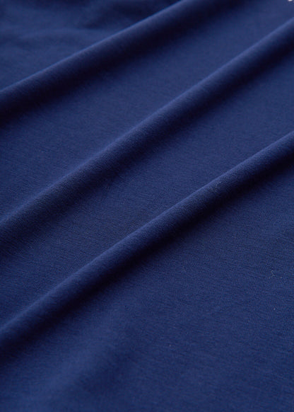 Dior T-Shirt Short Sleeve Cut-and-Sew Polyester Navy Blue Gold-Tone Hardware Pre-Owned - Vintage La Charme