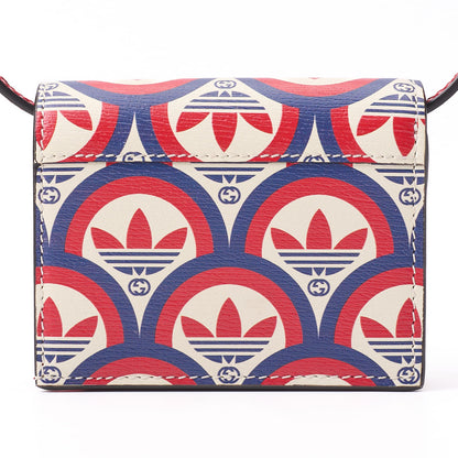 Gucci Adidas Horsebit Shoulder Wallet, Leather, Red, Gold-Tone Hardware, Pre-Owned - Vintage La Charme