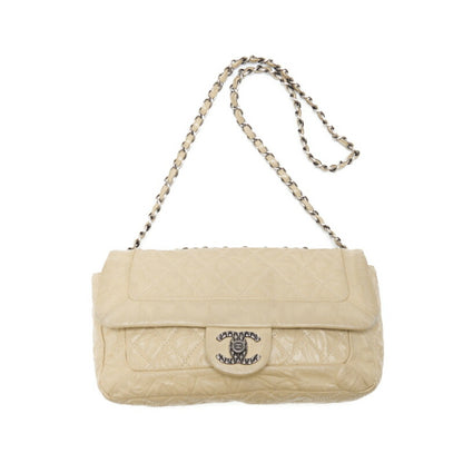 CHANEL Mini Shoulder Bag, Matelasse, Chain Shoulder, Vintage Calf, Black, Silver-Tone Hardware, Pre-Owned - Vintage La Charme