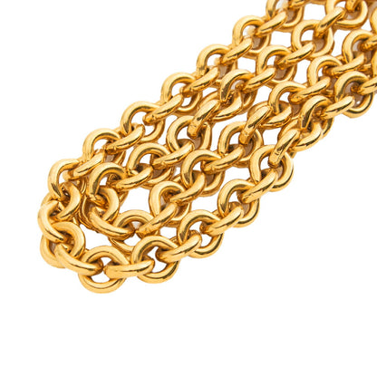 Chanel Tote Bag, Coco Mark Heart, Gold Plated, Gold, Gold-Tone Hardware, Pre-Owned - Vintage La Charme