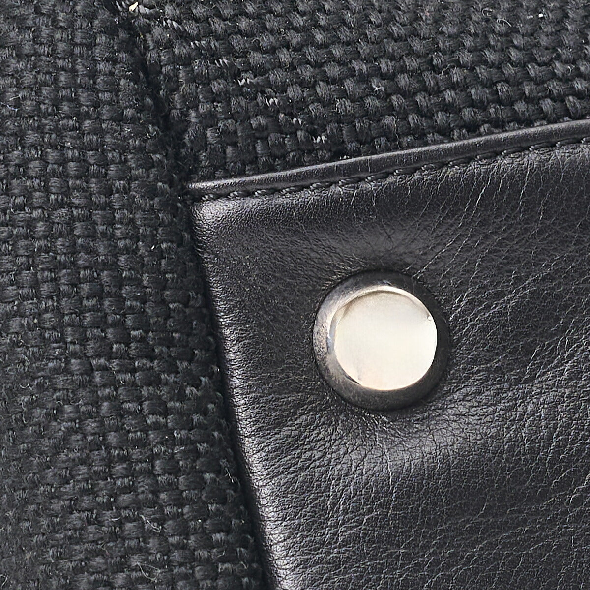 Chanel Shoulder Bag, V Stitch, Coco Charm, Canvas, Black, Silver-Tone Hardware, Pre-Owned - Vintage La Charme