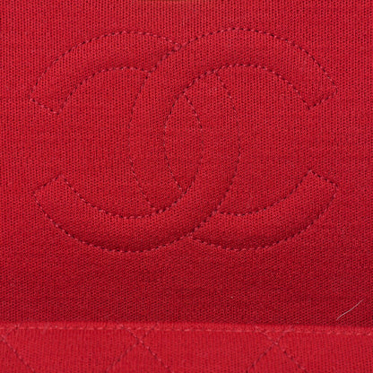 CHANEL Mini Shoulder Bag, Matelasse Full Flap, Chain Shoulder, Cotton, Red, Gold-Tone Hardware, Pre-Owned - Vintage La Charme