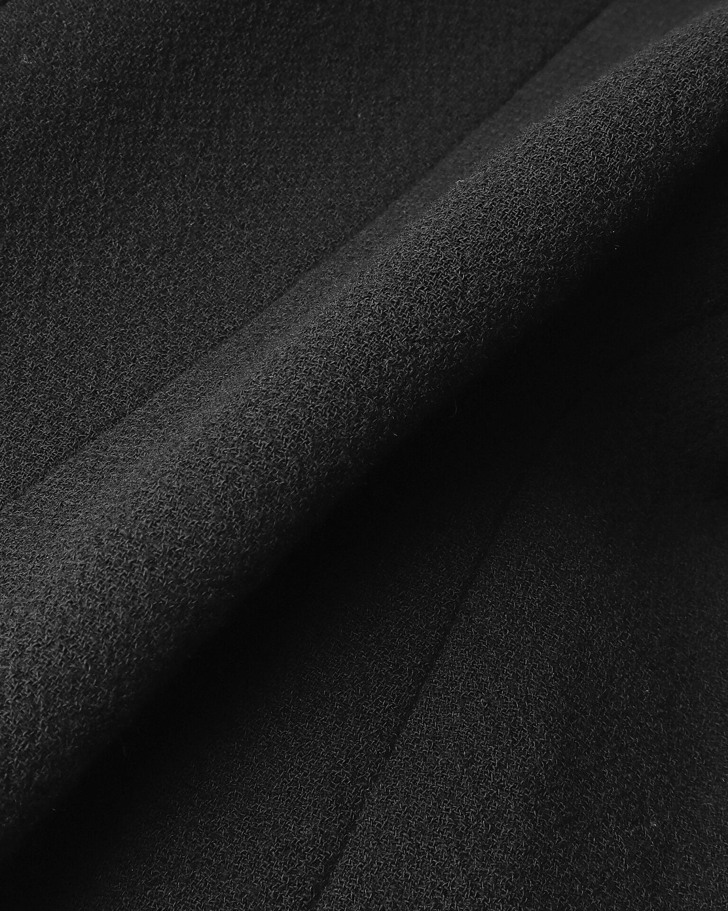 CHANEL Jacket Skirt Set Up, No Collar, Wool Blend, Black, Silver-Tone Hardware, Pre-Owned - Vintage La Charme