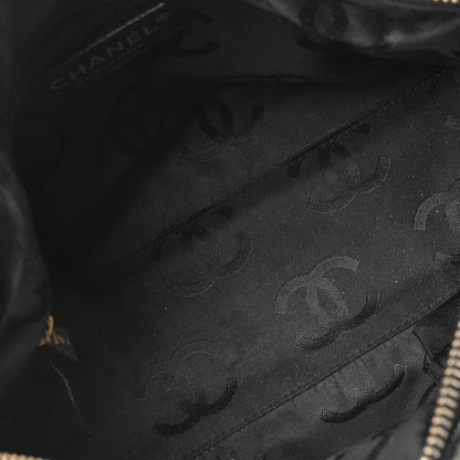 CHANEL Shoulder Bag, Coco Mark One, Caviar Skin, Black, Gold-Tone Hardware, Pre-Owned - Vintage La Charme