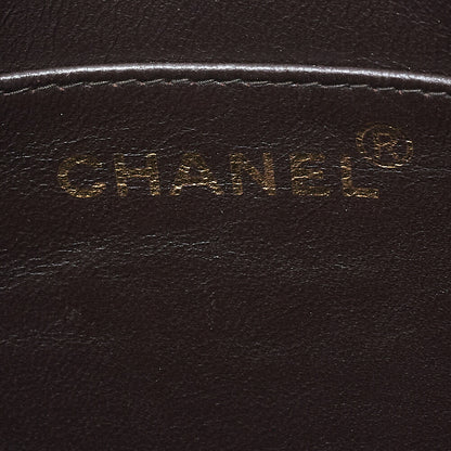 CHANEL Shoulder Tote Bag Matelasse Lambskin Brown Gold-Tone Hardware Pre-Owned - Vintage La Charme