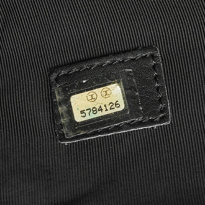 CHANEL Shoulder Tote Bag Lambskin Black Bicolore Silver-Tone Hardware Pre-Owned - Vintage La Charme