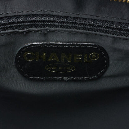 CHANEL Shoulder Tote Bag Coco Mark, Caviar Skin, Black, Gold-Tone Hardware, Pre-Owned - Vintage La Charme