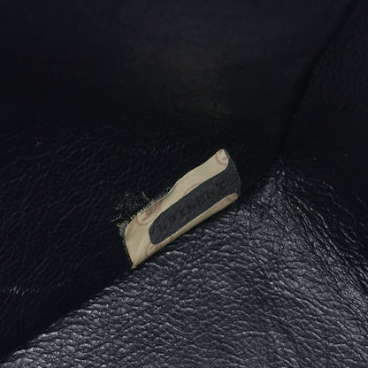 CHANEL Shoulder Tote Bag Matelasse Lambskin Bicolor Navy Gold-Tone Hardware Pre-Owned - Vintage La Charme