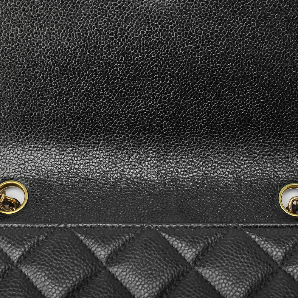 CHANEL Shoulder Bag Tote Bag Matelasse Caviar Skin Black Gold-Tone Hardware Pre-Owned - Vintage La Charme