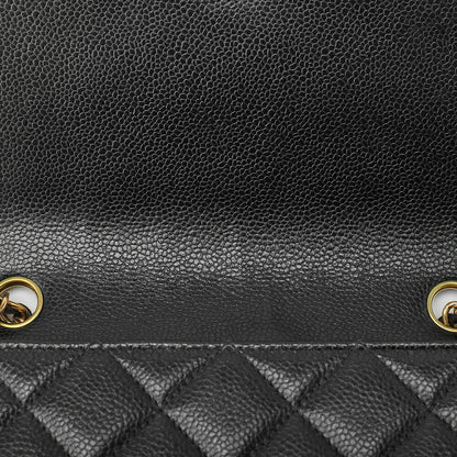 CHANEL Shoulder Bag Tote Bag Matelasse Caviar Skin Black Gold-Tone Hardware Pre-Owned - Vintage La Charme