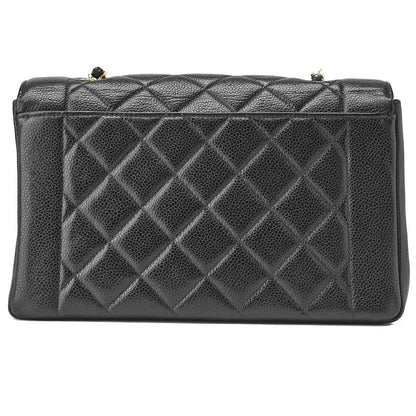 CHANEL Shoulder Bag Tote Bag Matelasse Caviar Skin Black Gold-Tone Hardware Pre-Owned - Vintage La Charme