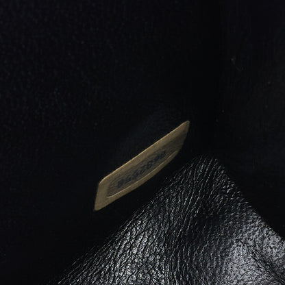 CHANEL Shoulder Bag Matelasse Lambskin Black Gold-Tone Hardware Pre-Owned - Vintage La Charme