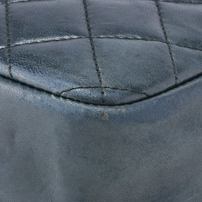 CHANEL Shoulder Tote Bag Matelasse Lambskin Black Gold-Tone Hardware Pre-Owned - Vintage La Charme