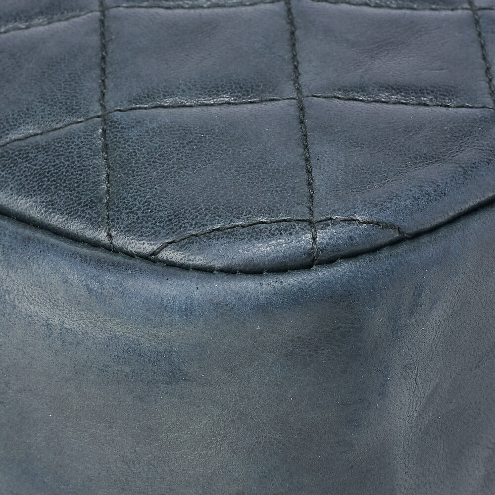CHANEL Shoulder Tote Bag Matelasse Lambskin Black Gold-Tone Hardware Pre-Owned - Vintage La Charme