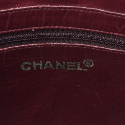 CHANEL Shoulder Tote Bag Matelasse Lambskin Black Gold-Tone Hardware Pre-Owned - Vintage La Charme