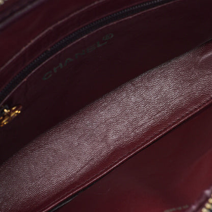 CHANEL Shoulder Tote Bag Matelasse Lambskin Black Gold-Tone Hardware Pre-Owned - Vintage La Charme