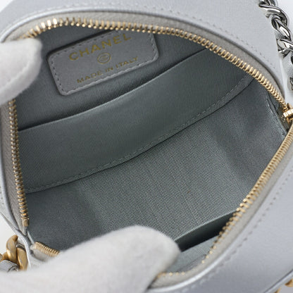 CHANEL Shoulder Bag Tote Bag 19 Matelasse Chain Shoulder Lambskin Silver Gold-Tone Hardware Pre-Owned - Vintage La Charme
