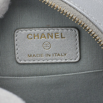 CHANEL Shoulder Bag Tote Bag 19 Matelasse Chain Shoulder Lambskin Silver Gold-Tone Hardware Pre-Owned - Vintage La Charme