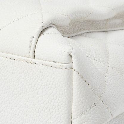 CHANEL Shoulder Tote Bag Matelasse Caviar Skin Silver-Tone Hardware Pre-Owned - Vintage La Charme