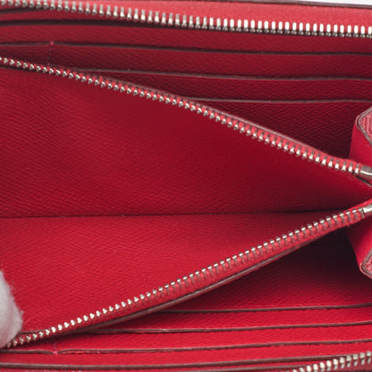 HERMES Azap Long Round Wallet, Epson, Rose Jaipur, Silver-Tone Hardware, Pre-Owned - Vintage La Charme