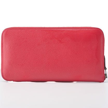 HERMES Azap Long Round Wallet, Epson, Rose Jaipur, Silver-Tone Hardware, Pre-Owned - Vintage La Charme