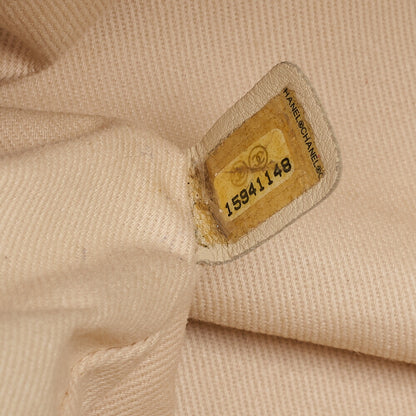 CHANEL Shoulder Bag Matelasse Chain Shoulder Sparkle Leather Ivory Gold-Tone Hardware Pre-Owned - Vintage La Charme