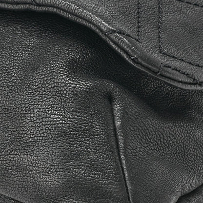 CHANEL Shoulder Bag, Chain Shoulder, Matelasse, Caviar Skin, Black, Silver-Tone Hardware, Pre-Owned - Vintage La Charme