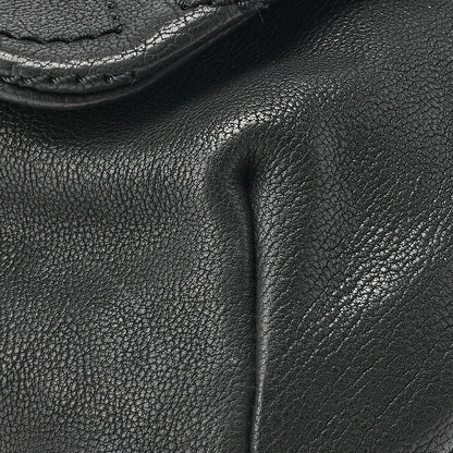 CHANEL Shoulder Bag, Chain Shoulder, Matelasse, Caviar Skin, Black, Silver-Tone Hardware, Pre-Owned - Vintage La Charme