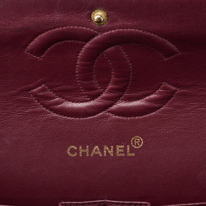 CHANEL Shoulder Bag, Chain Shoulder, Matelasse, Lambskin, Black, Gold-Tone Hardware, Pre-Owned - Vintage La Charme