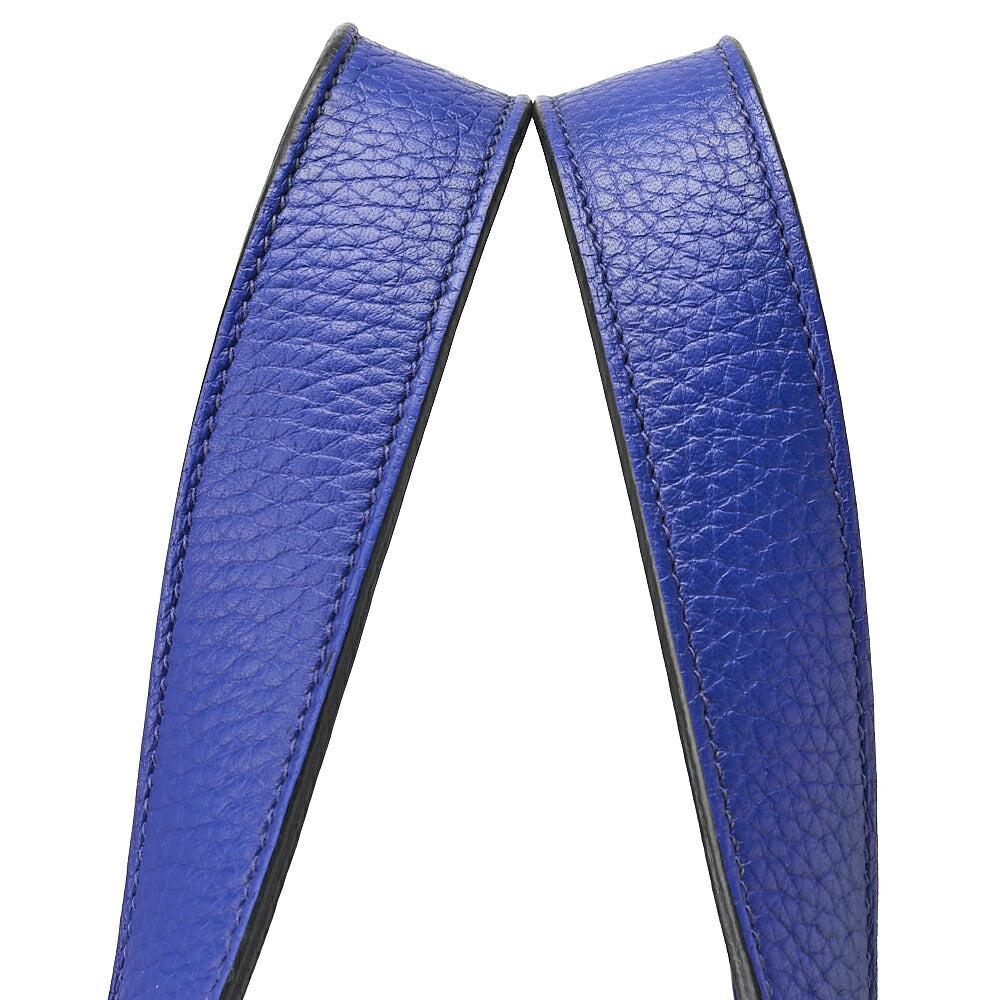 HERMES Picotin Rock MM Handbag Tote Bag Clemence Blue Royal Gold-Tone Hardware Pre-Owned - Vintage La Charme
