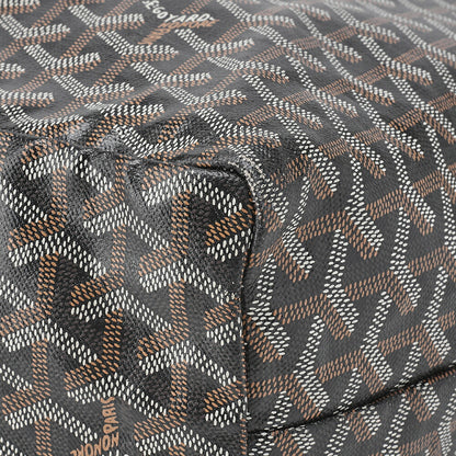 Goyard Saint Louis GM Tote Bag, Coated Canvas, Black, Silver-Tone Hardware, Pre-Owned - Vintage La Charme