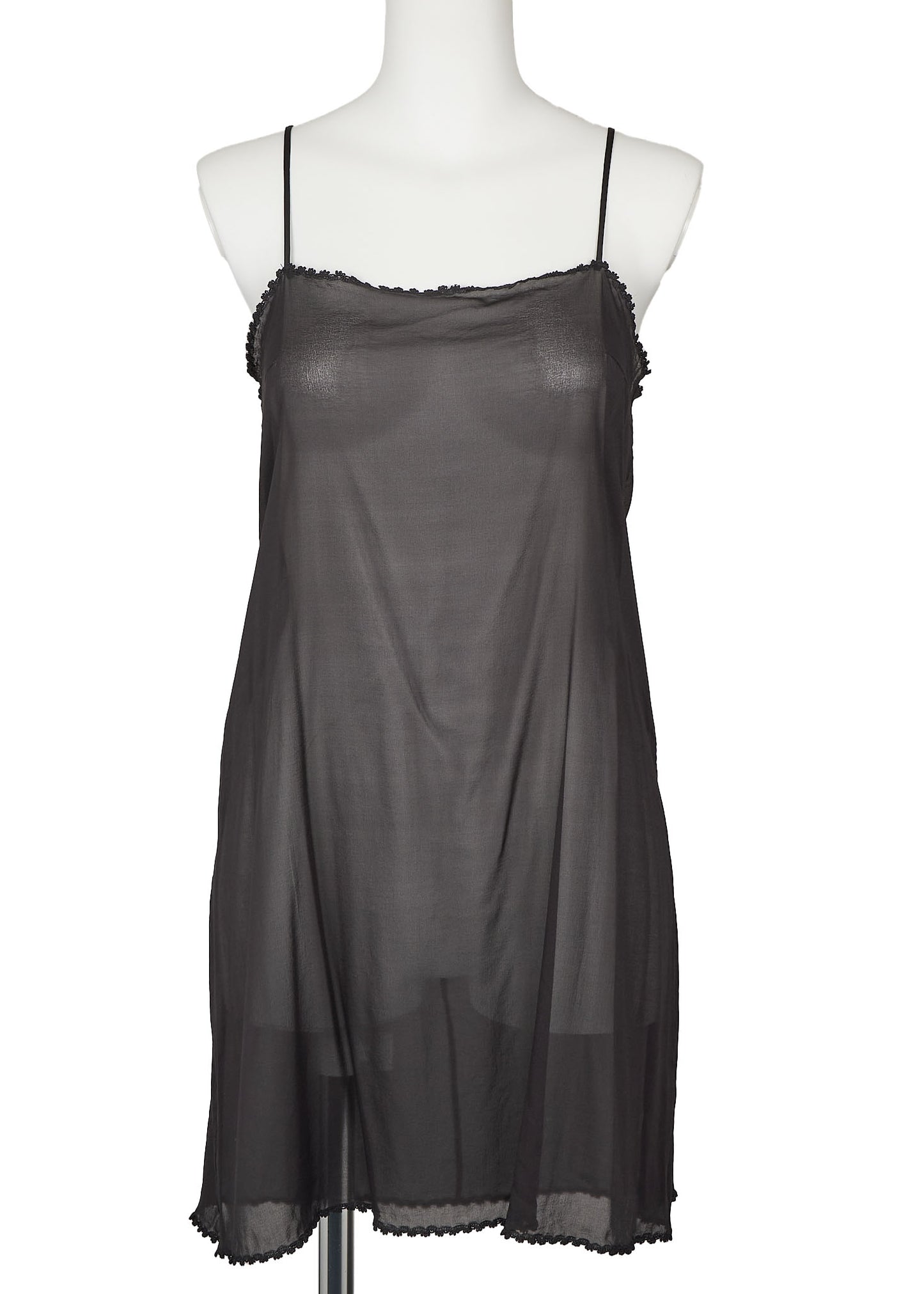 CHANEL Dress, Pleated Long Sleeve, Mohair Cashmere Blend, Black, Pre-Owned - Vintage La Charme
