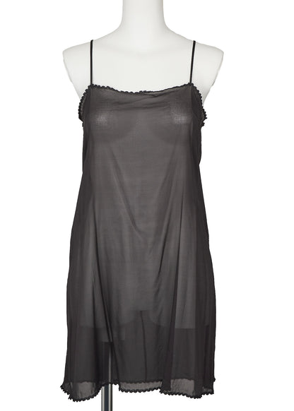 CHANEL Dress, Pleated Long Sleeve, Mohair Cashmere Blend, Black, Pre-Owned - Vintage La Charme