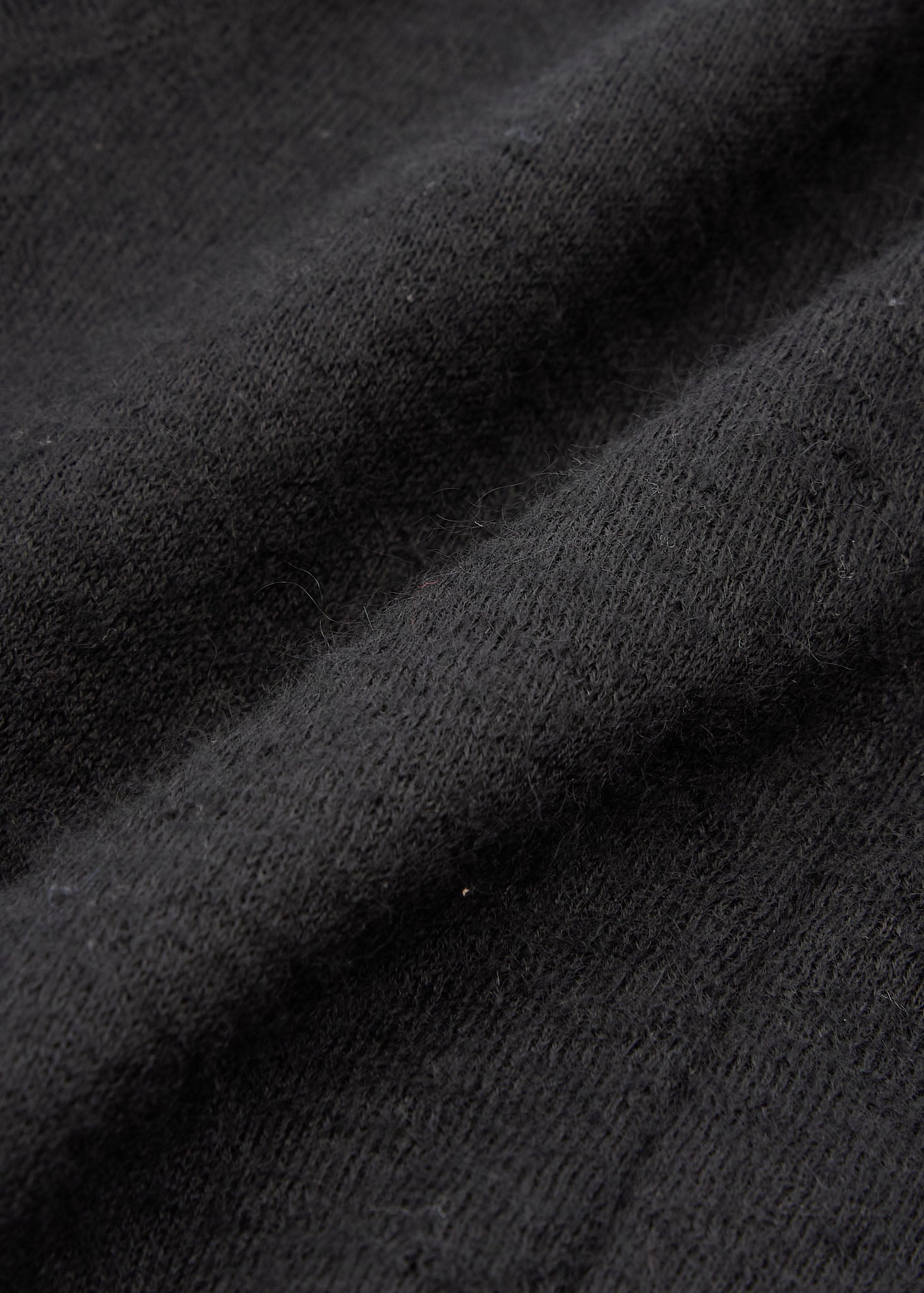 CHANEL Dress, Pleated Long Sleeve, Mohair Cashmere Blend, Black, Pre-Owned - Vintage La Charme