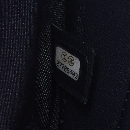 CHANEL Shoulder Bag, Matelasse, Round Zipper, Lambskin, Black, Gold-Tone Hardware, Pre-Owned - Vintage La Charme