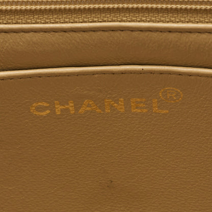 CHANEL Diana Flap Chain Shoulder Bag, Lambskin, Beige, Gold-Tone Hardware, Pre-Owned - Vintage La Charme