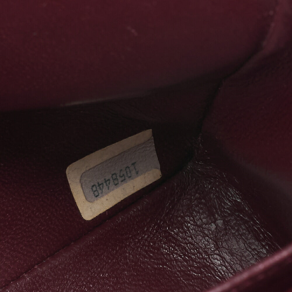 CHANEL Shoulder Bag, Matelasse Turn Lock Double Flap, Lambskin, Black, Gold-Tone Hardware, Pre-Owned - Vintage La Charme