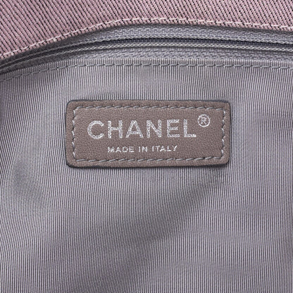 CHANEL Shoulder Bag Handbag Matelasse Coco Mark Canvas Pink Silver-Tone Hardware Pre-Owned - Vintage La Charme