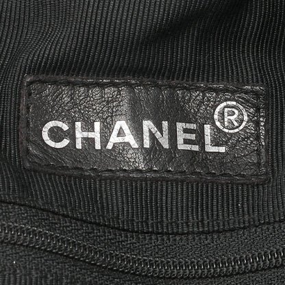 CHANEL Handbag, Matelasse, Chain, Lambskin, Black, Silver-Tone Hardware, Pre-Owned - Vintage La Charme