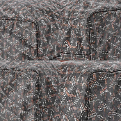 GOYARD Saint Louis PM Tote Bag, Coated Canvas, Black, Silver-Tone Hardware, Pre-Owned - Vintage La Charme