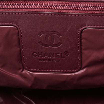 CHANEL Shoulder Tote Bag Coco Cocoon Nylon Khaki Silver-Tone Hardware Pre-Owned - Vintage La Charme