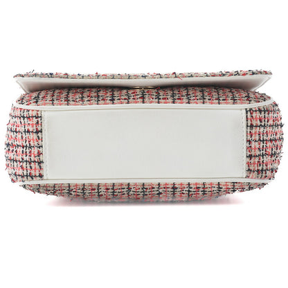 CHANEL Shoulder Bag, Matelasse Coco Mark, Chain Shoulder, Tweed, Gold, Gold-Tone Hardware, Pre-Owned - Vintage La Charme