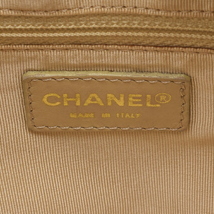 CHANEL Handbag Matelasse Caviar Skin Beige Gold-Tone Hardware Pre-Owned - Vintage La Charme