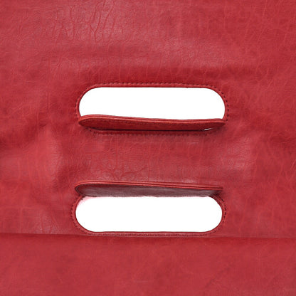 CHANEL Shoulder Bag Matelasse Turn Lock 2.55 Lock Chain Lambskin Red Silver-Tone Hardware Pre-Owned - Vintage La Charme