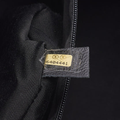 CHANEL Tote Bag, Coco Mark Wild Stitch, Calfskin, Black, Silver-Tone Hardware, Pre-Owned - Vintage La Charme