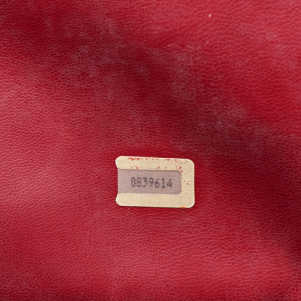 CHANEL Shoulder Bag Tote Bag Matelasse Pro Lambskin Red Gold-Tone Hardware Pre-Owned - Vintage La Charme