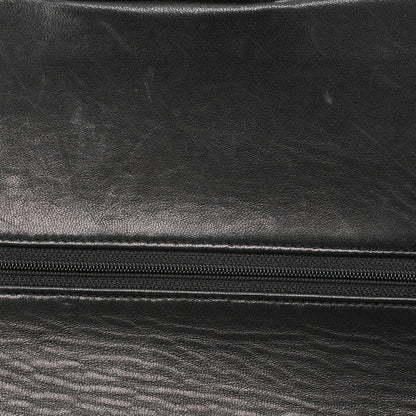 CHANEL Shoulder Bag, Matelasse Double Flap, Lambskin, Black, Gold-Tone Hardware, Pre-Owned - Vintage La Charme