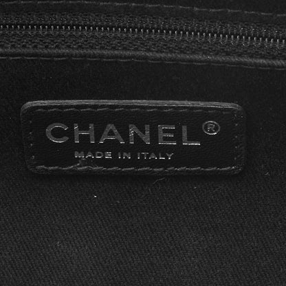 CHANEL Shoulder Bag Matelasse Turn Lock 2.55 Lambskin Gray Silver-Tone Hardware Pre-Owned - Vintage La Charme